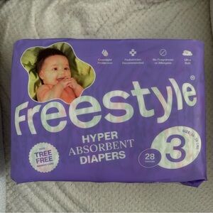 Freestyle Diapers Size 3